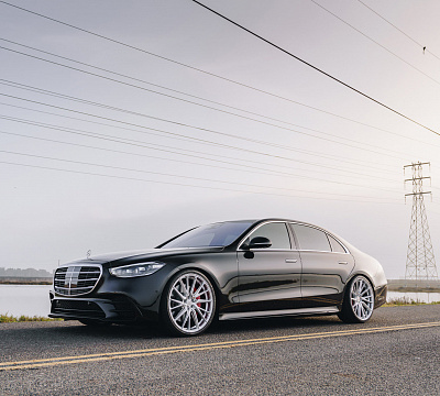 Фото дисков Vossen HF-4T на Mercedes-Benz S-Class (W223)