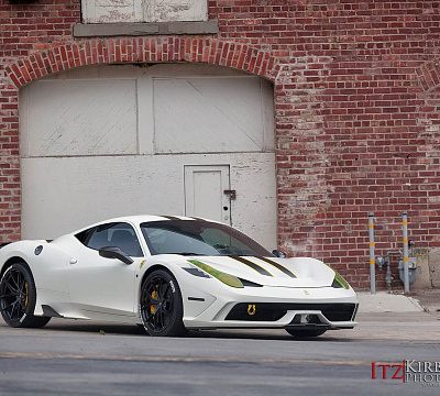 Фото дисков HRE P101 на Ferrari 458