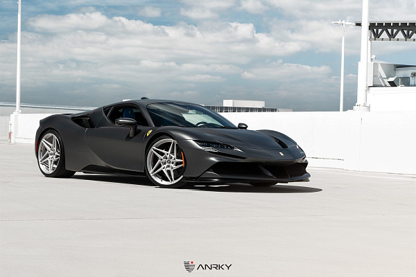 Фото дисков Anrky S1-X3 Глянцевый лак на Ferrari SF90