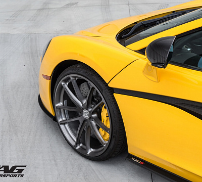 Фото дисков HRE P104 на McLaren 570S