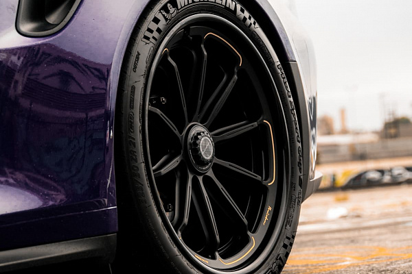 Фото дисков Brixton Forged R11-RS Черный сатин на Porsche 911 VII