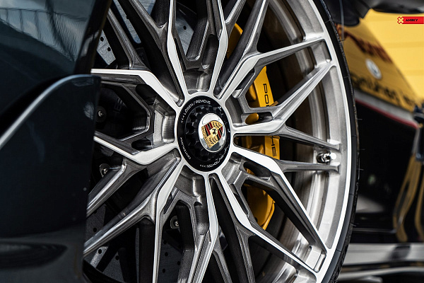 Фото дисков Anrky S1-X1 Глянцевый тонированный лак на Porsche 911 VII