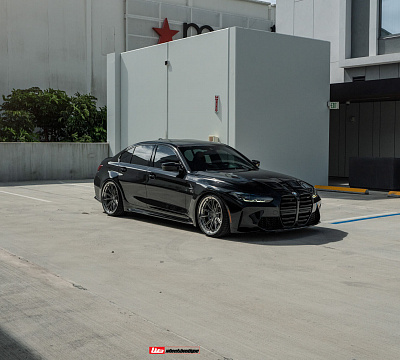 Фото дисков HRE S104SC на BMW 3/M3 (G2x/G80)