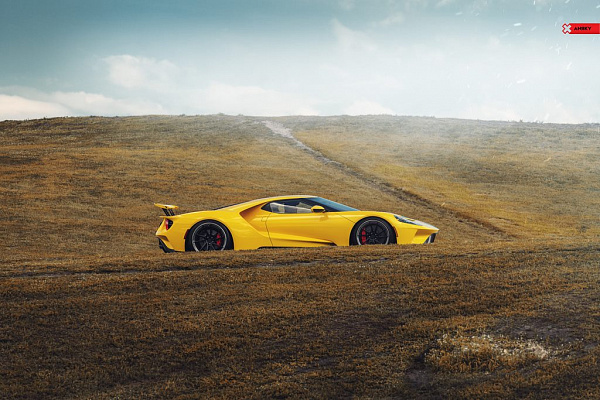 Фото дисков Anrky AN33 Черный сатин на Ford GT II