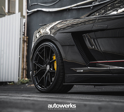 Фото дисков HRE P101 на Lamborghini Gallardo
