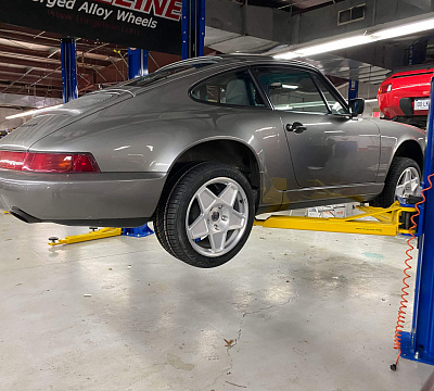 Фото дисков HRE 505M на Porsche 911 III