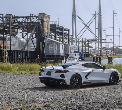 Фото дисков Rotiform KPS на Chevrolet Corvette C8