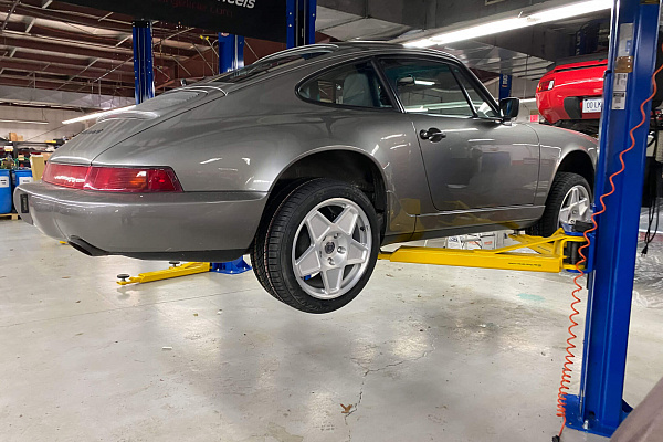 Фото дисков HRE 505M Сатиновый лак на Porsche 911 III