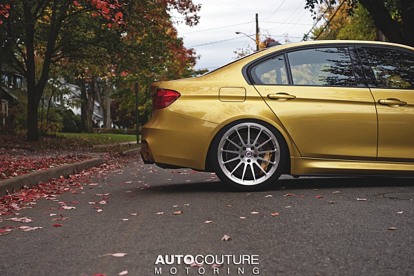 Фото дисков HRE 303M Глянцевый лак на BMW 3/M3 (F3x/F80)