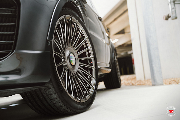 Фото дисков Vossen S17-13 Глянцевый темный лак на Range Rover Sport II