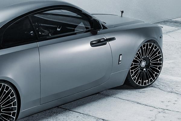 Фото дисков Brixton Forged LX01 Алмазная проточка на Rolls-Royce Wraith