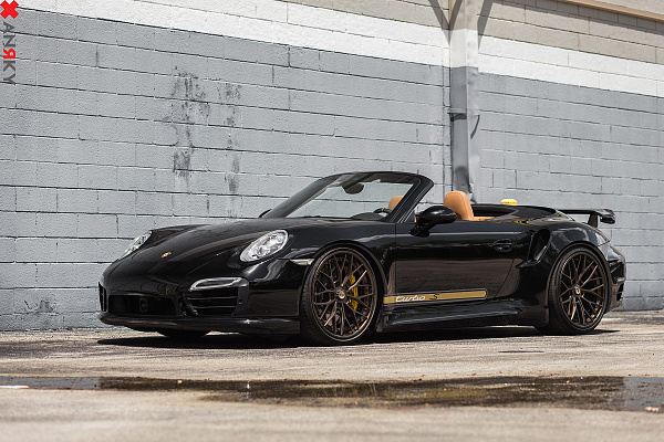 Фото дисков Anrky AN30 Сатиновая темная бронза на Porsche 911 VII