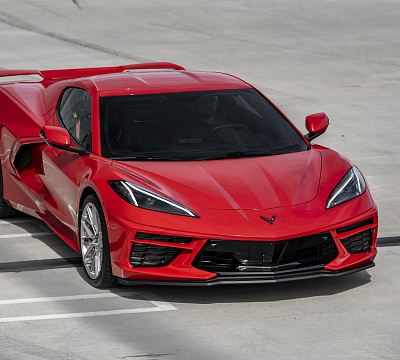 Фото дисков Vossen EVO-5 на Chevrolet Corvette C8