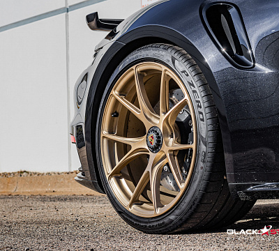 Фото дисков Vossen RS19 на Porsche 911 VIII
