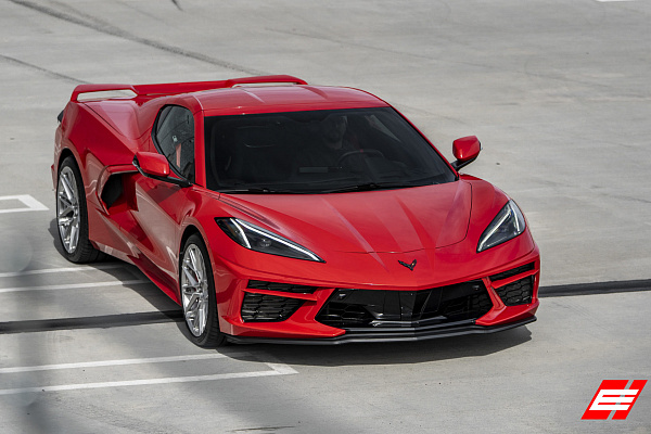 Фото дисков Vossen EVO-5 Глянцевый лак на Chevrolet Corvette C8