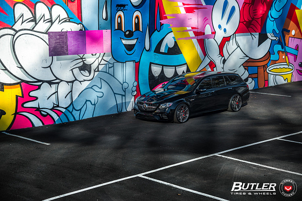 Фото дисков Vossen EVO-5R Глянцевый графит на Mercedes-Benz E-Class (W213, S213, C238)