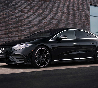 Фото дисков BRABUS Monoblock Z (Platinum Edition) на Mercedes-Benz EQS