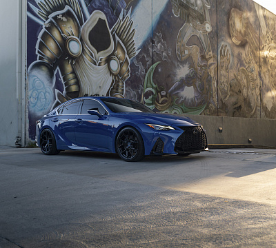 Фото дисков Vossen HF-5 на Lexus IS III