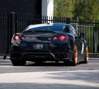 Фото дисков Vossen CG-202 на Nissan GT-R