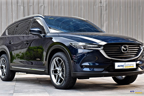 Фото дисков HRE FF11 Серебро на Mazda CX-8