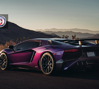 Фото дисков HRE P201 на Lamborghini Aventador