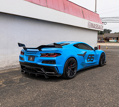 Фото дисков Brixton Forged FDE05 на Chevrolet Corvette C8