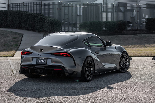 Фото дисков Anrky S1-X2 Глянцевый темный лак на Toyota Supra A90