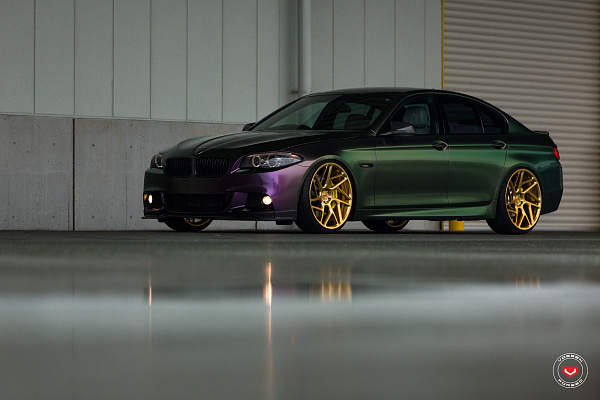 Фото дисков Vossen CG-209T Глянцевое золото на BMW 5/M5 (F10)