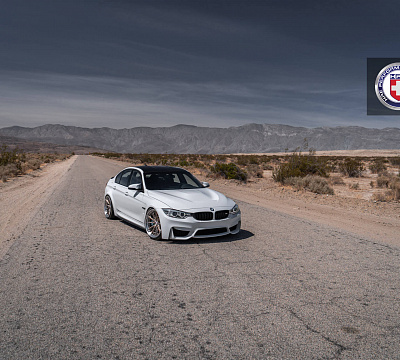 Фото дисков HRE S104SC на BMW 3/M3 (F3x/F80)
