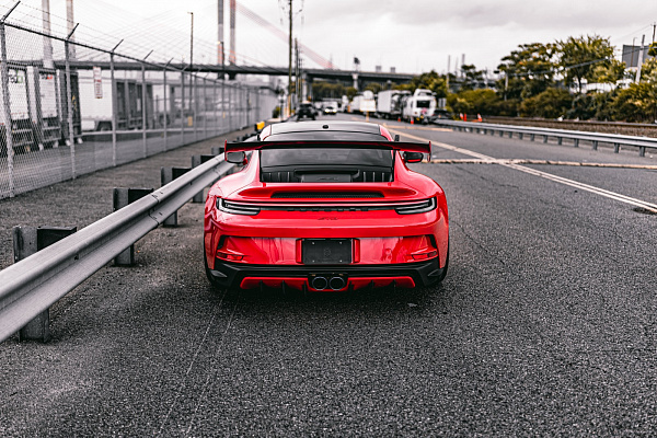 Фото дисков Brixton Forged TR20 Сатиновое темное золото на Porsche 911 VIII