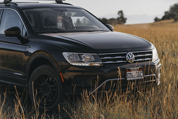 Фото дисков Black Rhino ARCHES Черный матовый на Volkswagen Tiguan II