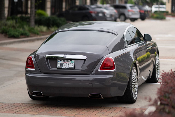 Фото дисков Brixton Forged LX07 Алмазная проточка на Rolls-Royce Wraith