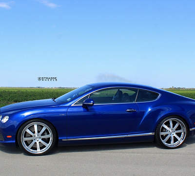Фото дисков Strasse Wheels T8 Signature на Bentley Continental GT II