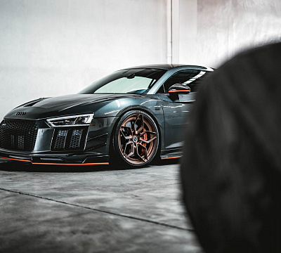 Фото дисков Brixton Forged PF9 на Audi R8 (4S)