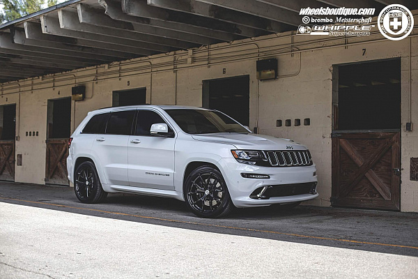 Фото дисков HRE P101 Черный глянец на Jeep Grand Cherokee IV