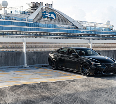 Фото дисков Vossen HF-7 на Lexus GS IV