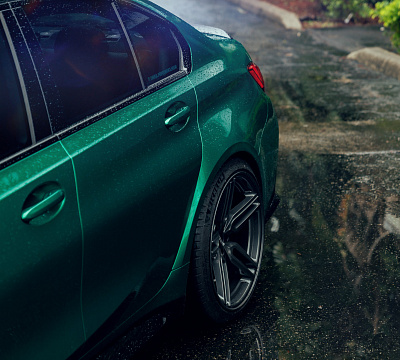 Фото дисков Vossen HF-1 на BMW 3/M3 (G2x/G80)