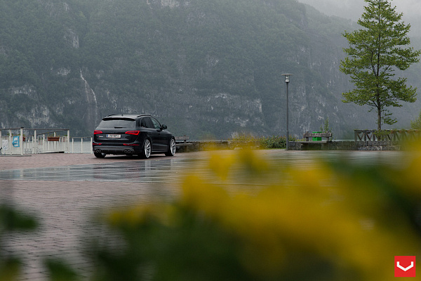 Фото дисков Vossen CVT Серебро на Audi Q5 (8R)