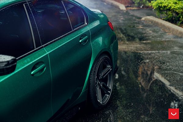 Фото дисков Vossen HF-1 Сатиновый графит на BMW 3/M3 (G2x/G80)