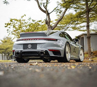 Фото дисков HRE 935 на Porsche 911 VIII
