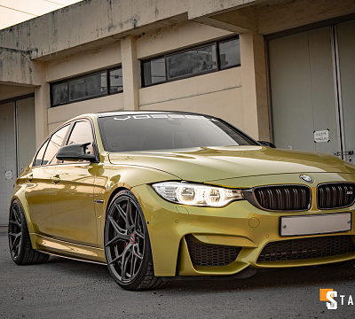 Фото дисков Vossen HF-5 на BMW 3/M3 (F3x/F80)