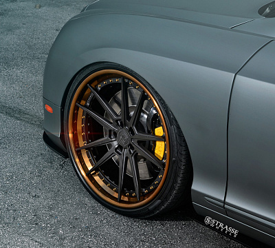 Фото дисков Strasse Wheels SV1 Deep Concave FS на Bentley Continental GT I