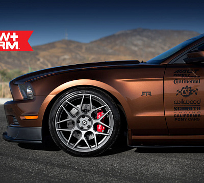 Фото дисков HRE FF01 на Ford Mustang V