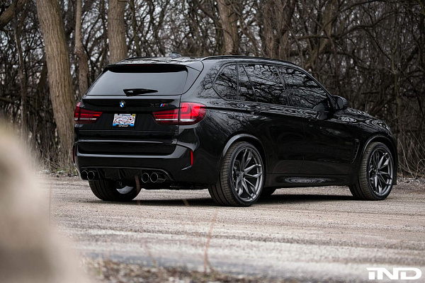 Фото дисков HRE P201 Сатиновый графит на BMW X5/X5 M (F15/F85)