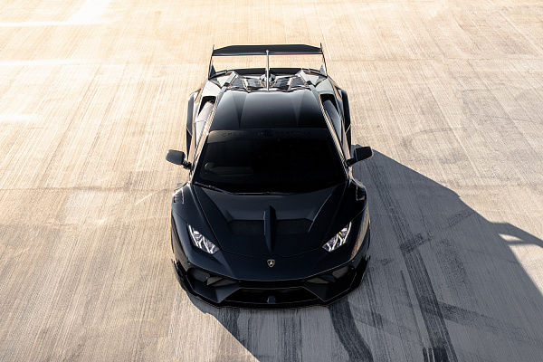 Фото дисков Brixton Forged PF7 Aerotech Глянцевая бронза на Lamborghini Huracan