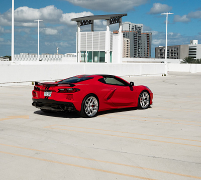 Фото дисков HRE S101SC на Chevrolet Corvette C8