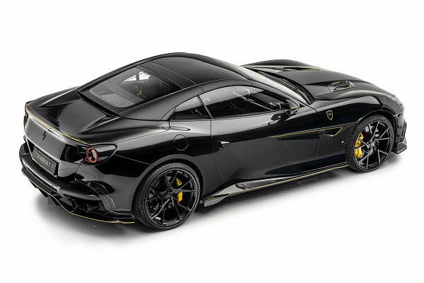 Фото дисков Mansory YT.5 Черный глянец на Ferrari Portofino