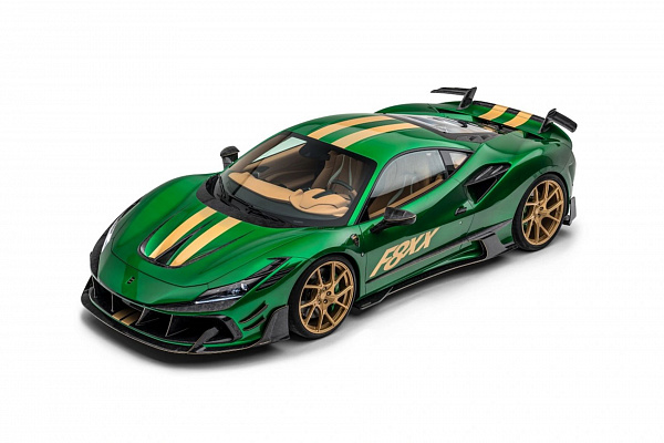 Фото дисков Mansory YT.5 Сатиновое золото на Ferrari F8