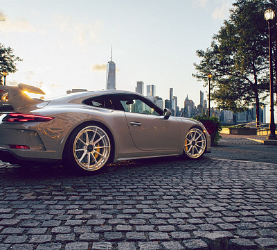Фото дисков Anrky AN38 на Porsche 911 VII