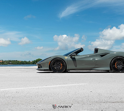 Фото дисков Anrky S3-X3 на Ferrari F8